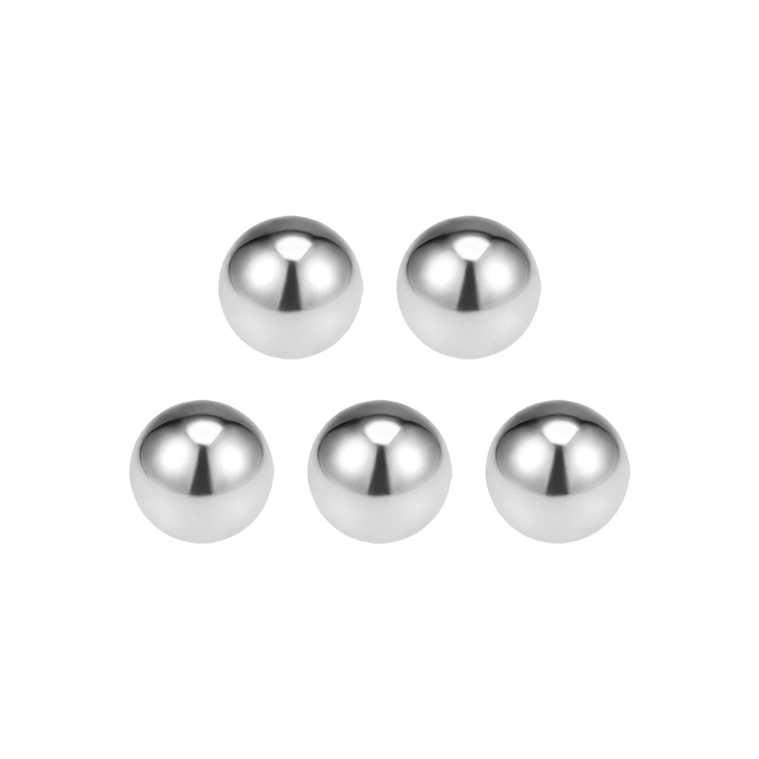 Uxcell 25mm Bearing Balls 304 Stainless Steel G100 Precision Balls 10pcs