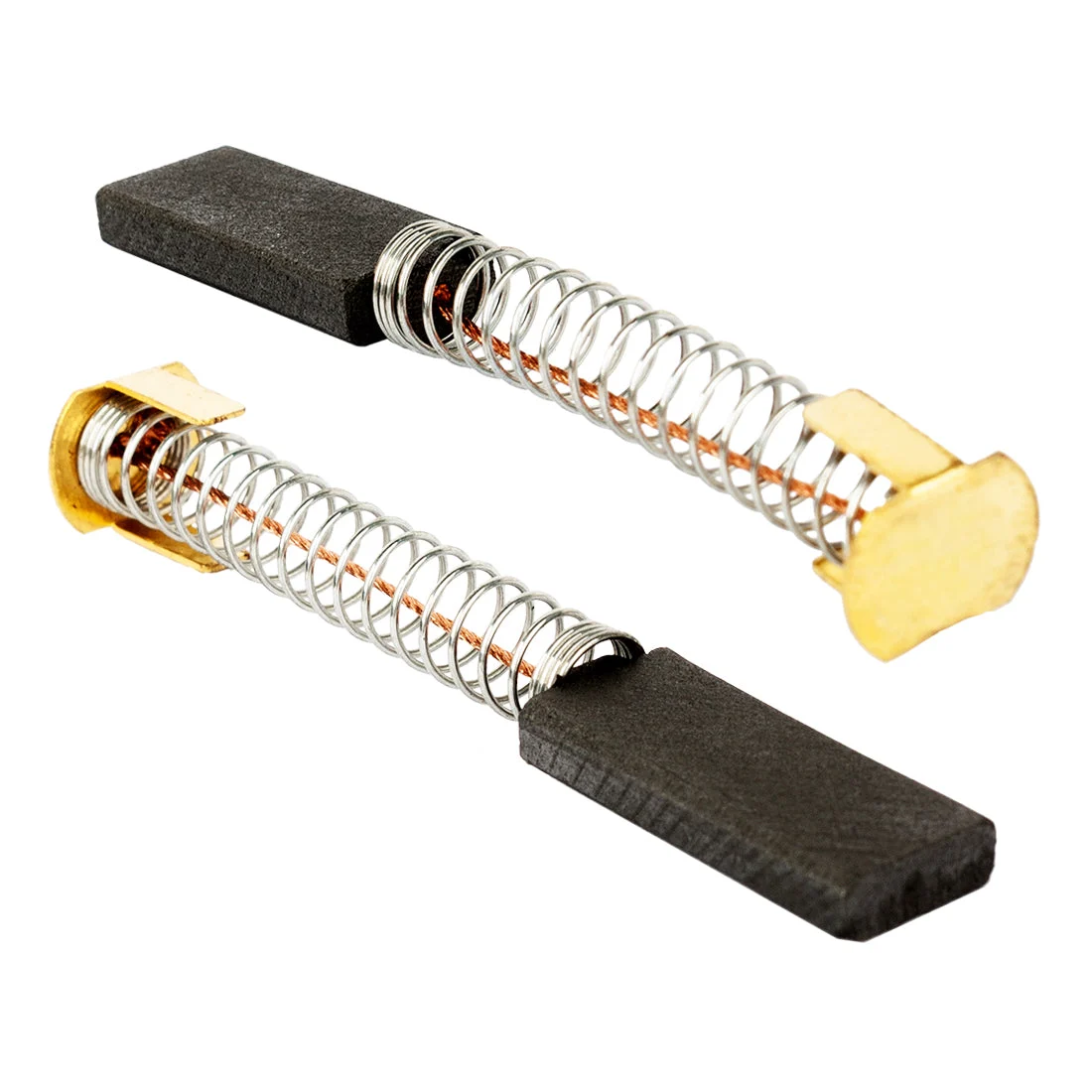 Uxcell 2Pcs 19mm x 7mm x 5mm Carbon Brushes Brush Repairing Part for Generic Electric Motor
