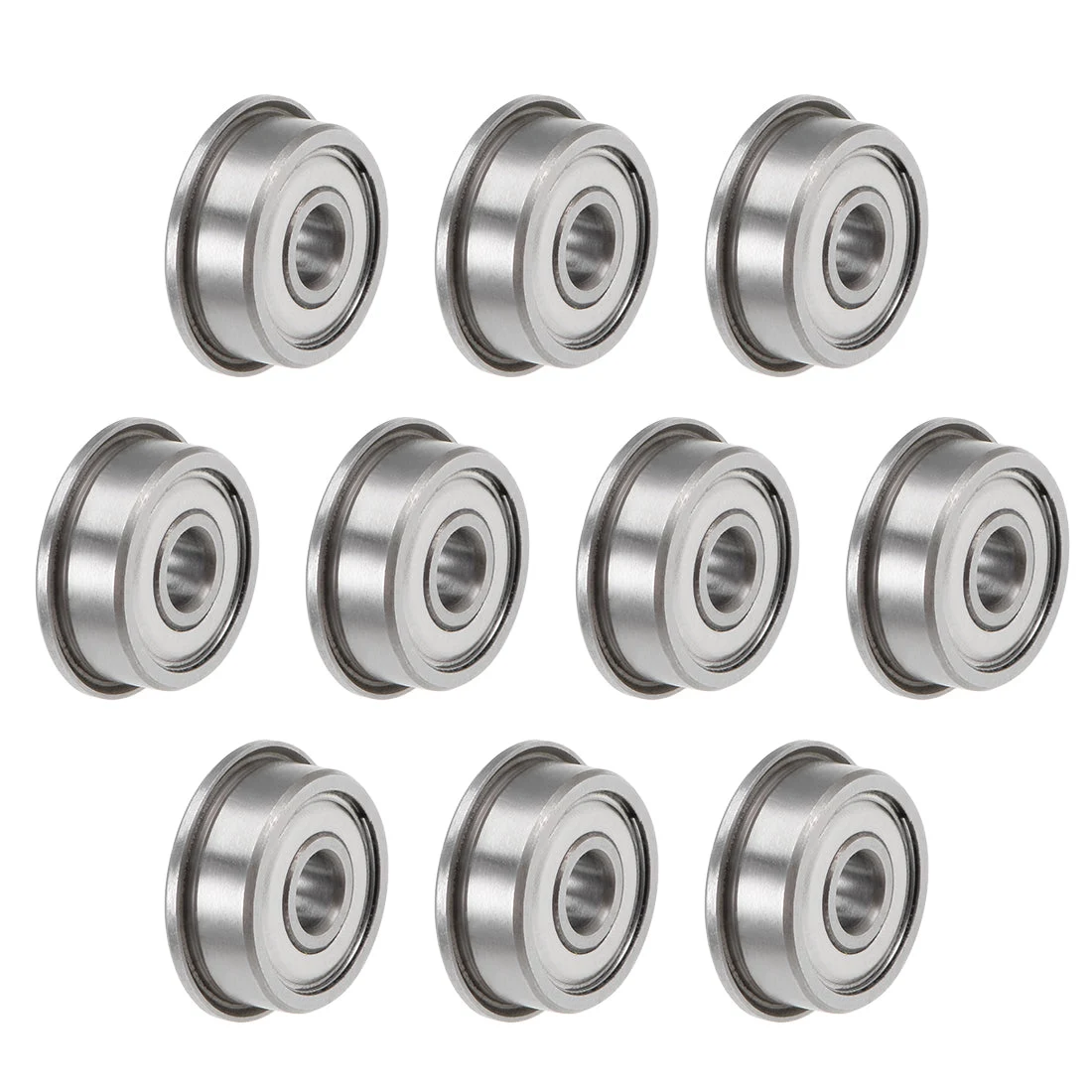 Uxcell Flanged Ball Bearing Shielded Chrome Bearing