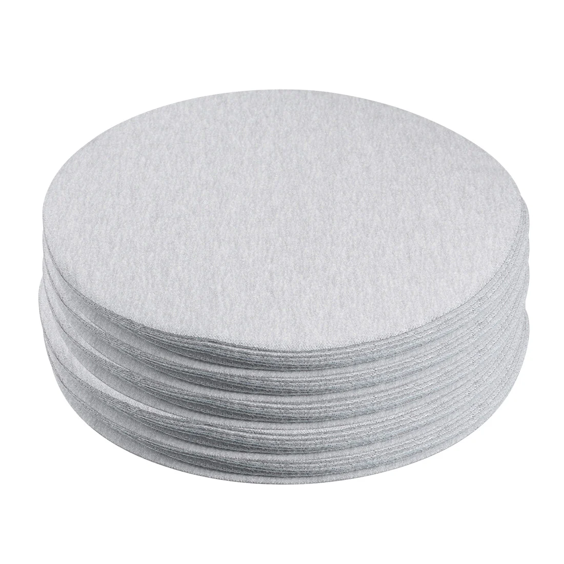 Uxcell Aluminum Oxide Dry Hook and Loop Sandpaper Discs Flocking Sandpaper
