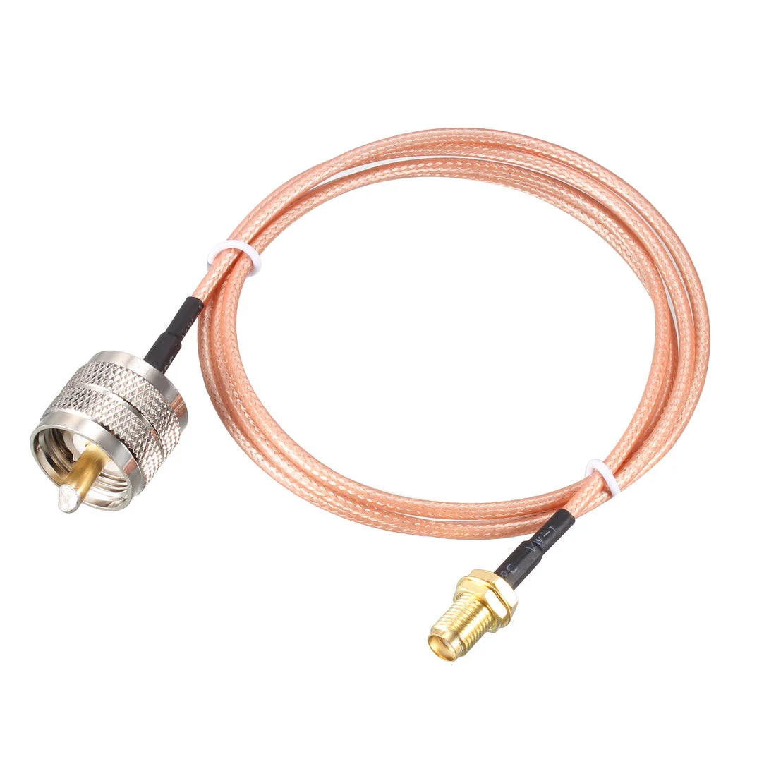 Uxcell SMA Female Bulkhead to UHF PL-259 Male RG316 RF Coaxial Coax Cable 6 Ft