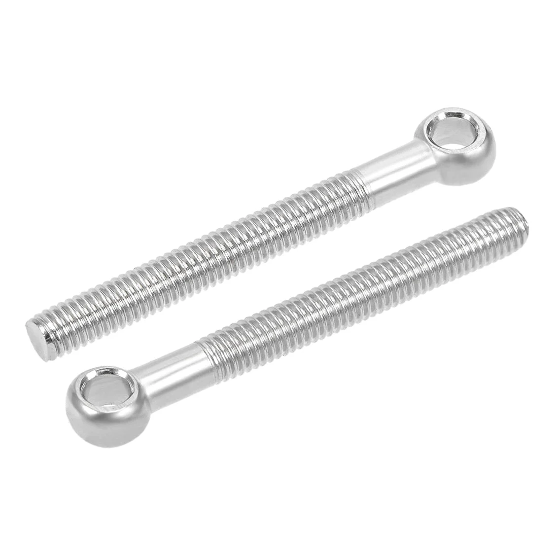 Uxcell M5 x 45mm 304 Stainless Steel Machine Shoulder Lift Eye Bolt Rigging 4pcs