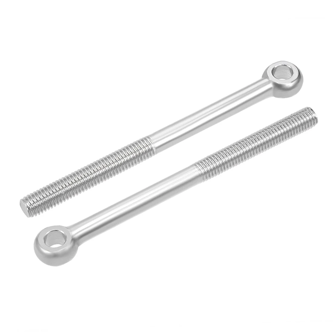 Uxcell M10 x 130mm 304 Stainless Steel Machine Shoulder Lift Eye Bolt Rigging 10pcs