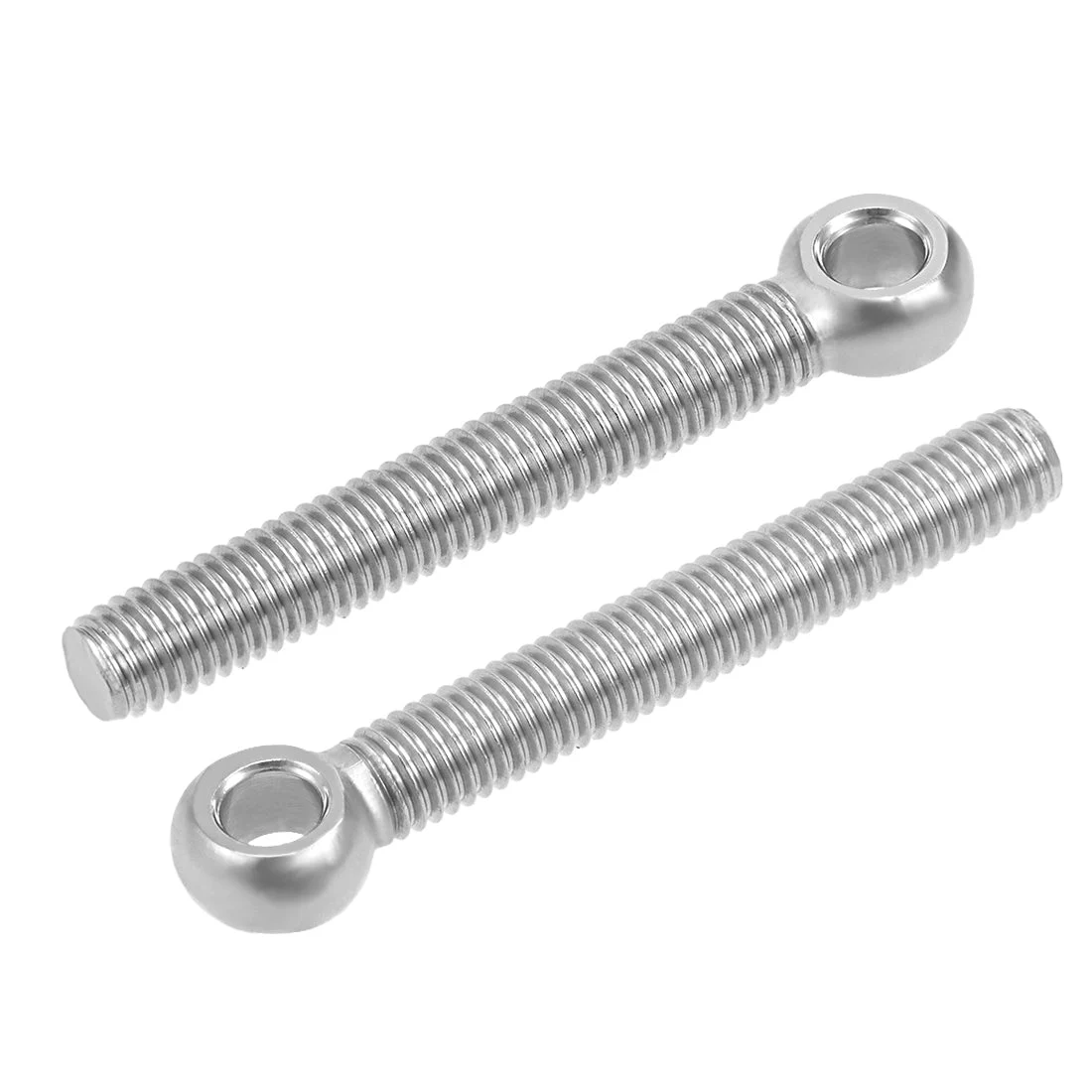 Uxcell M5 x 25mm 304 Stainless Steel Machine Shoulder Lift Eye Bolt Rigging 4pcs