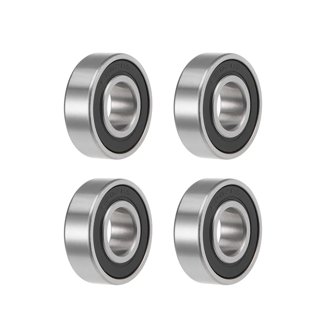 Uxcell Deep Groove Ball Bearing Metric Double Sealed High Carbon Steel Z2