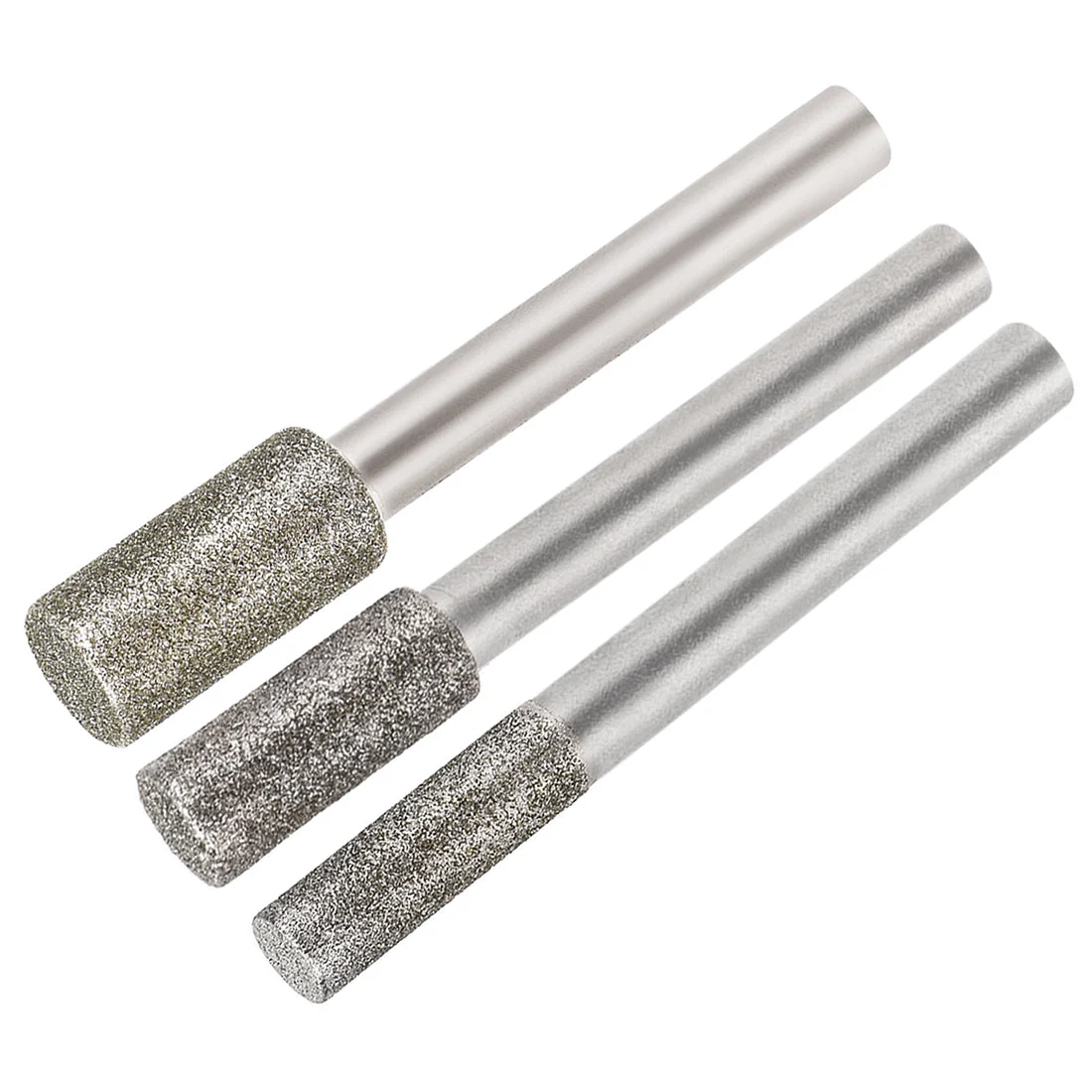 Uxcell Diamond burrs Grinding Drill Bits for Carving Rotary Cylindrical Ball