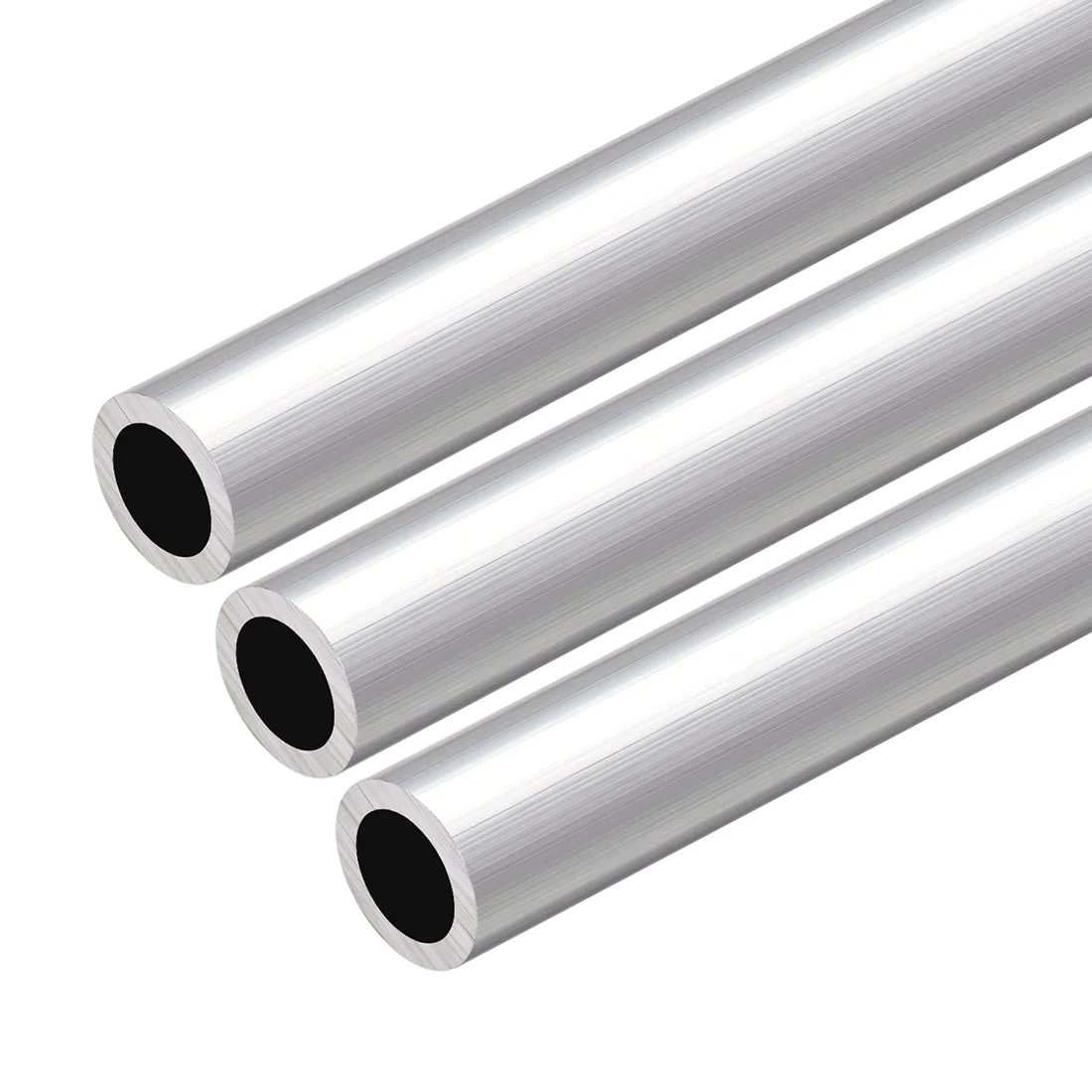 Uxcell 6063 Aluminum Round Tube, Straight Pipes Tubing