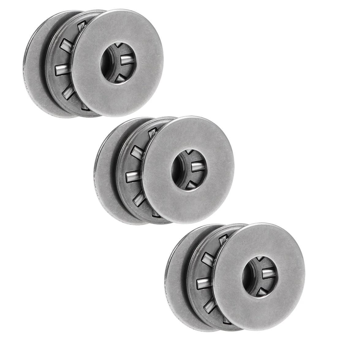 Uxcell Needle Roller and Cage Thrust Assembly Chrome Steel Bearing