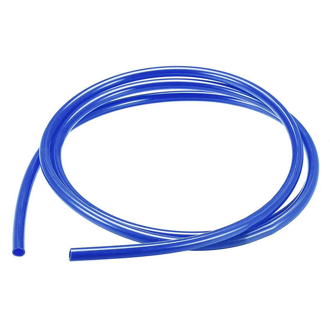 Uxcell 10mm OD 8mm ID 2m Long PA12 Nylon Tube for Air Line Brake Fluid Transfer Black
