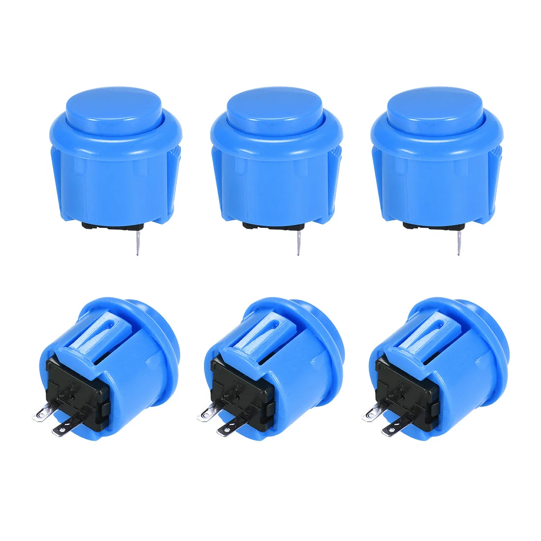 Uxcell Round Game Push Button Switches