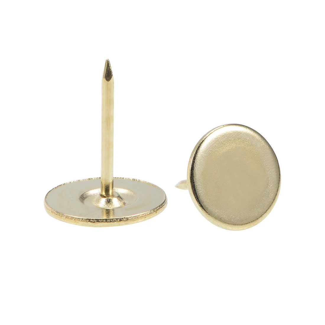 Uxcell Upholstery Nails Tacks Flat Head Furniture Nails Pin 60 Pcs