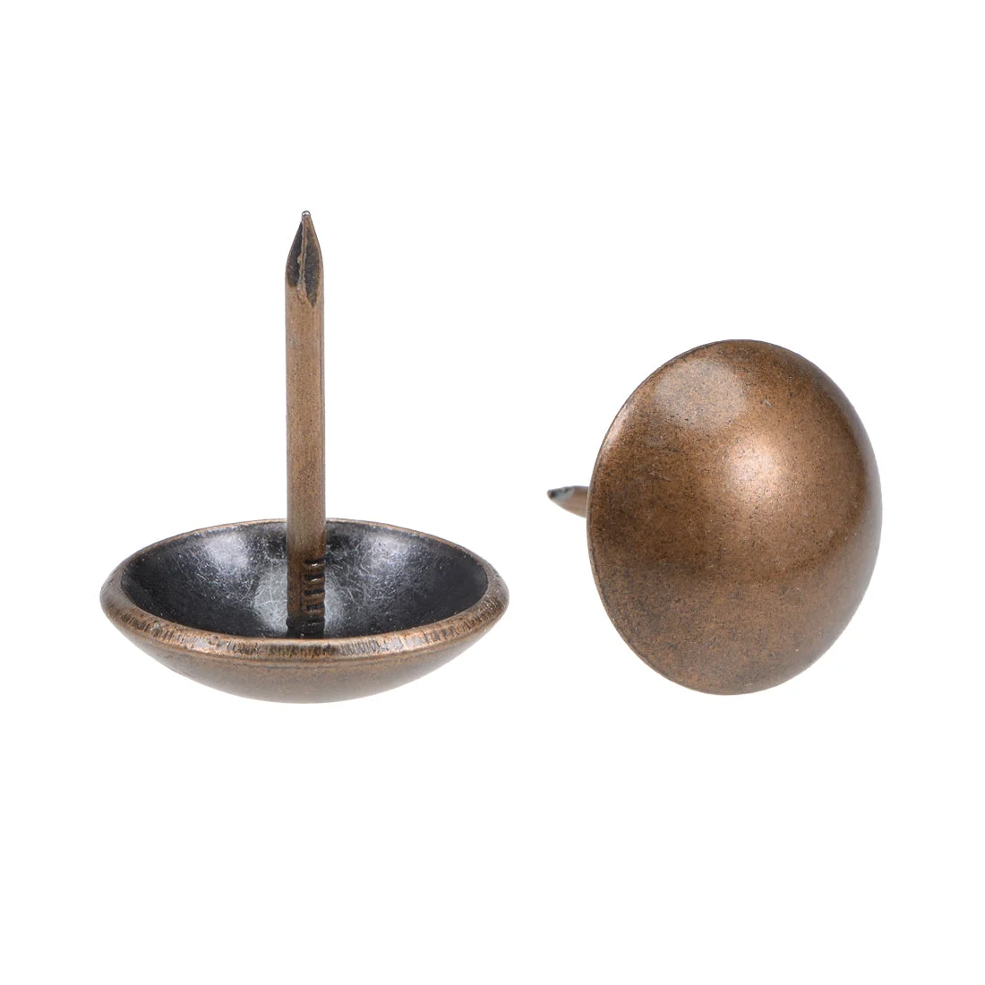 Uxcell Upholstery Nails Tacks Antique Round Thumb Push Pins 100 Pcs
