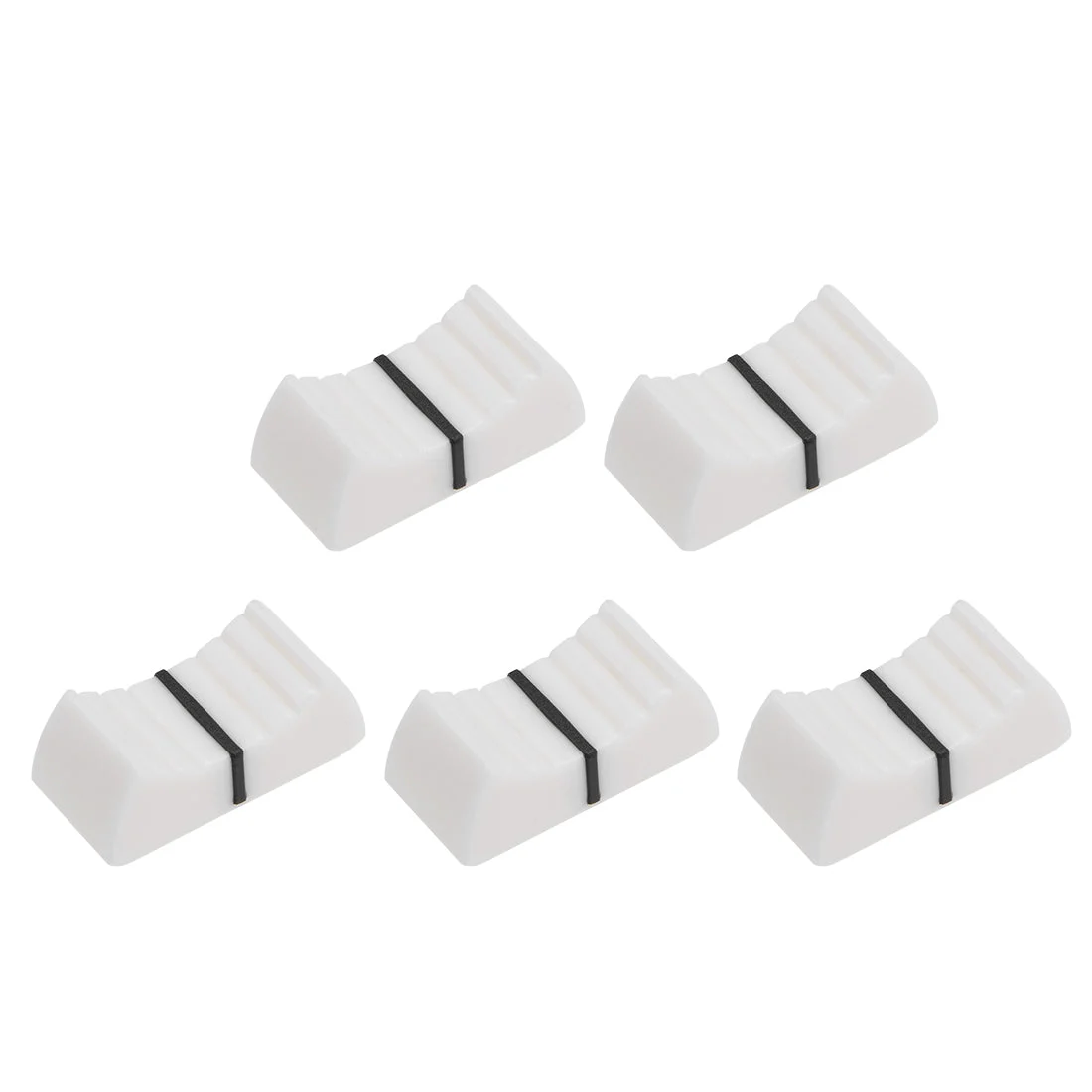 Uxcell Plastic Straight Slide Potentiometer Flat push Knob