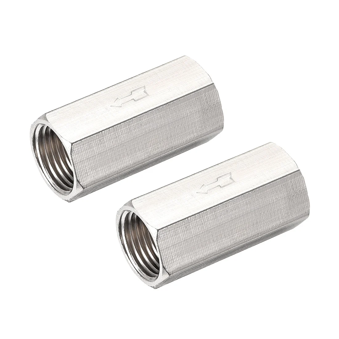 Uxcell One Way Air Check Valve Female Threaded Full Port Check Valve