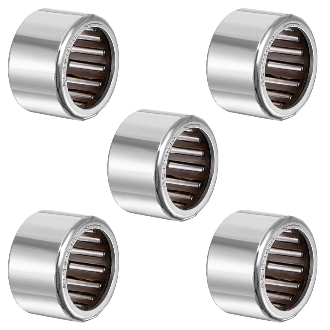 Uxcell Needle Roller Bearings, Chrome Steel Needles One Way Clutch Bearing Red, Inch,