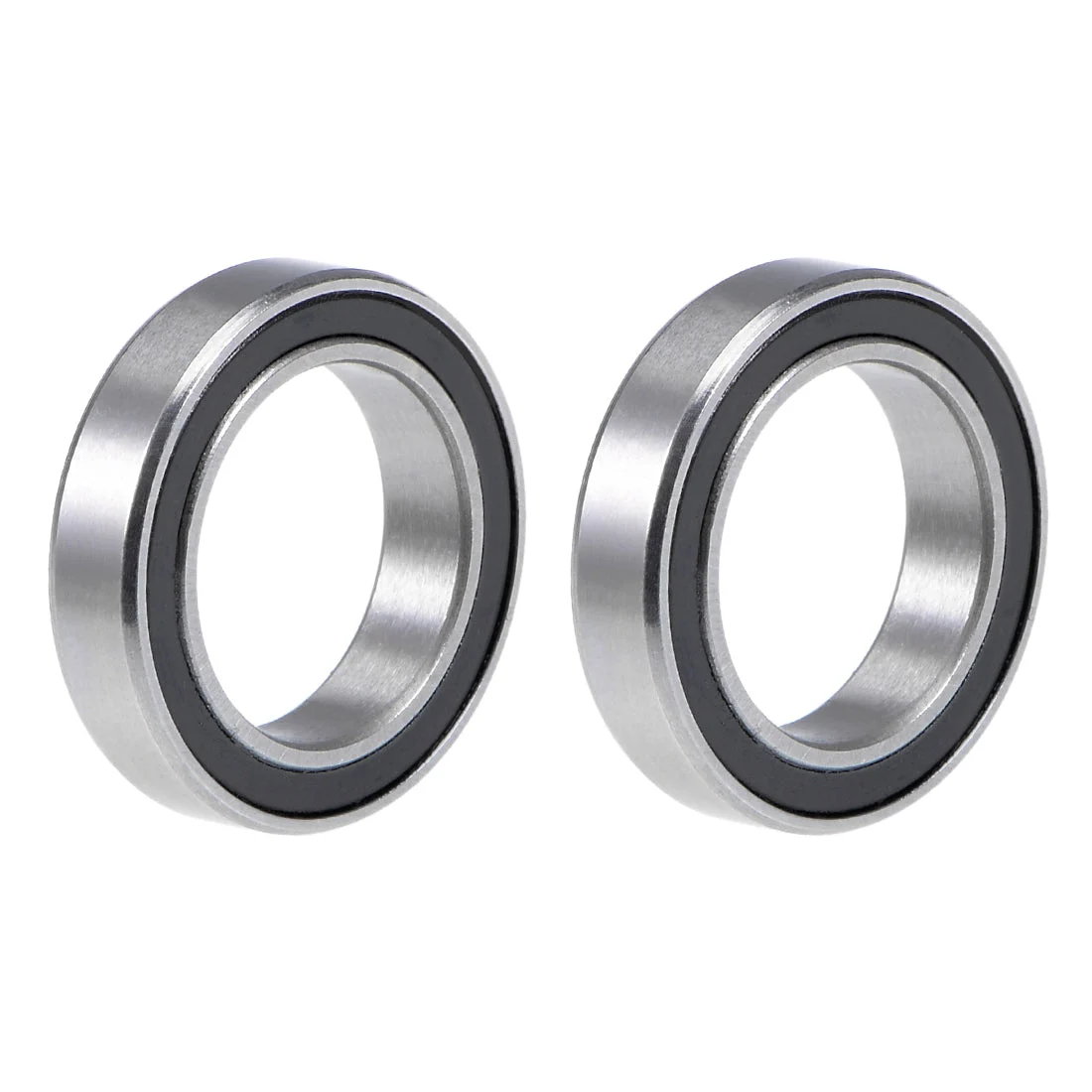 Uxcell Deep Groove Ball Bearings Thin Section Double Sealed Chrome Steel Z1
