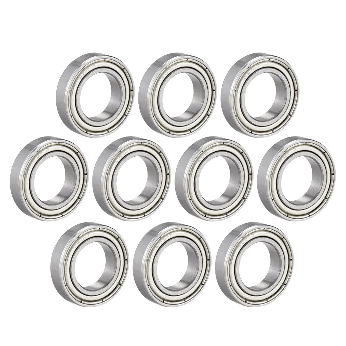 Uxcell Deep Groove Ball Bearing Thin Section Single Shielded Chrome Steel