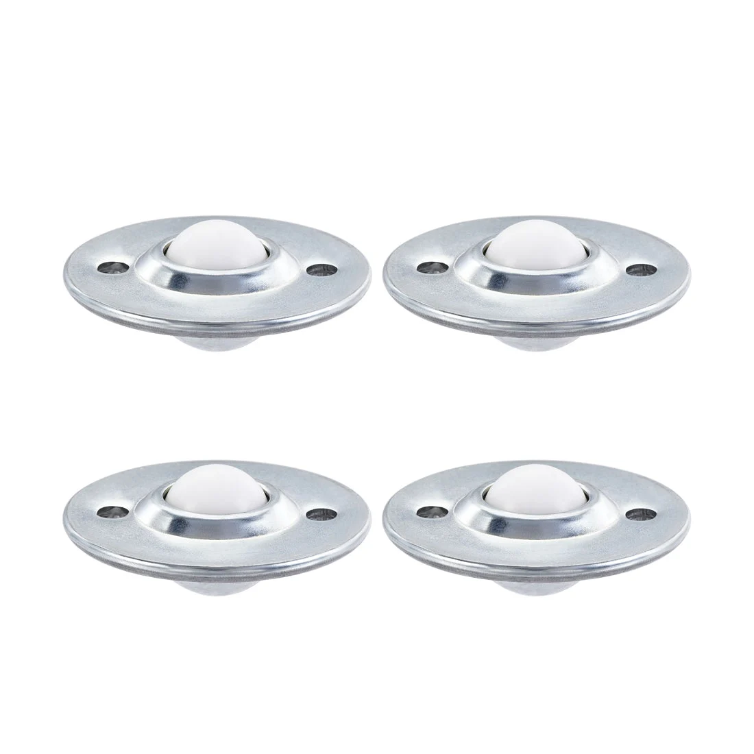 Uxcell Ball Transfer Bearing Unit mm Lbs Nylon Flange-mount Type for Transmission 4pcs