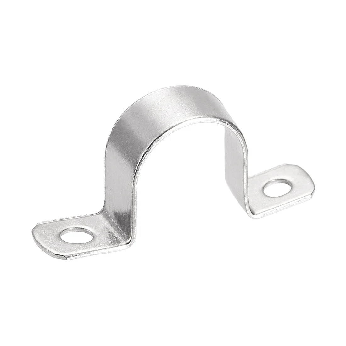Uxcell Rigid Pipe Strap, 2 Holes Tube Straps 304 Stainless Steel Tension Tube Clamp 8pcs
