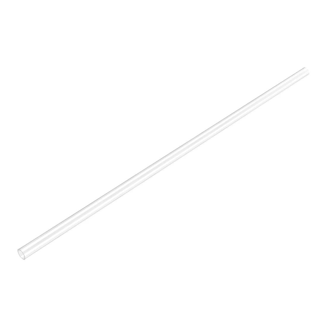 Uxcell PC Rigid Round Clear Tubing 10mm(0.4 Inch)IDx12mm(0.47 Inch)ODx500mm(1.64Ft) Length Plastic Tube 5pcs
