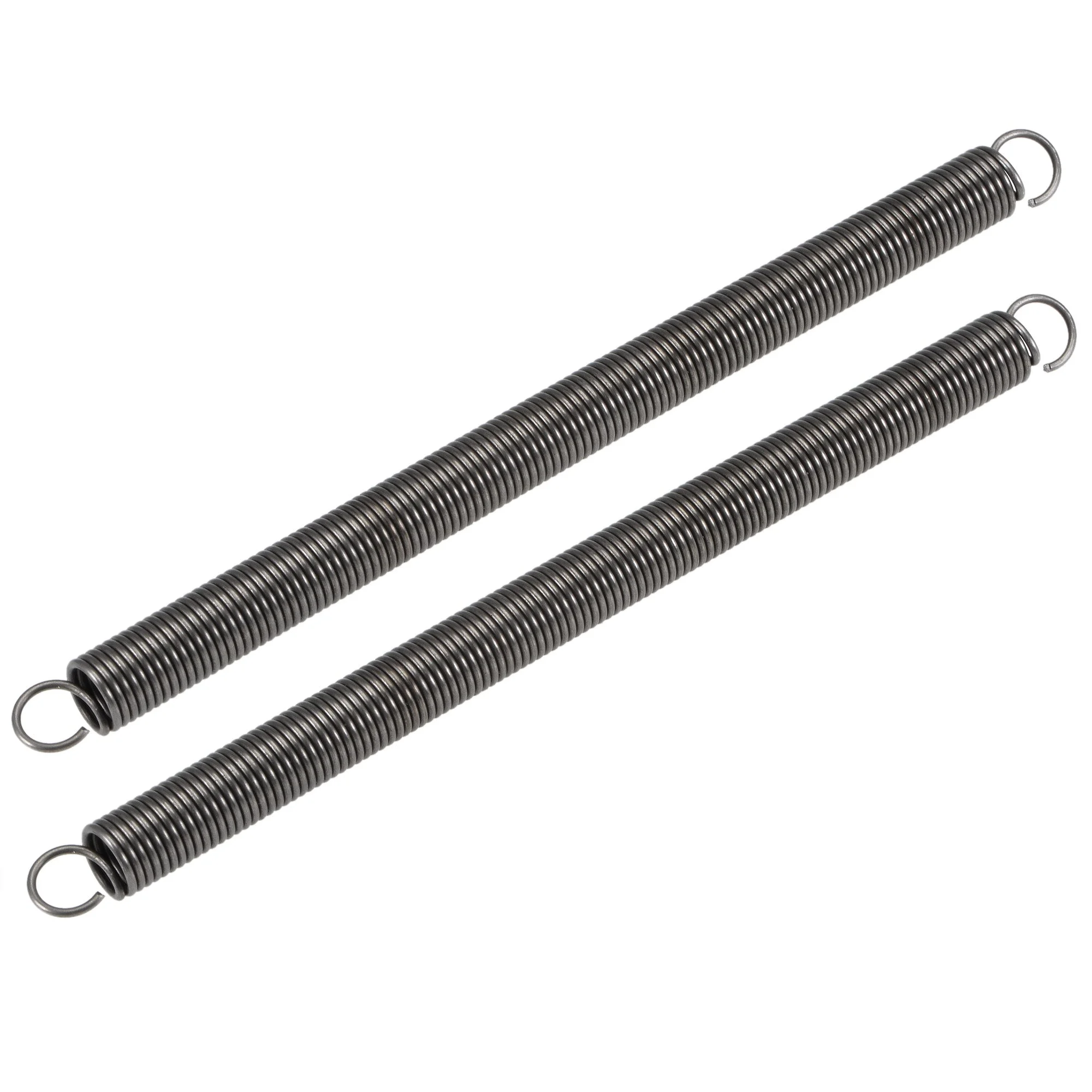 Uxcell 1.2mmx10mmx150mm Extended Compression Spring ,6.6Lbs Load Capacity,Grey 2pcs