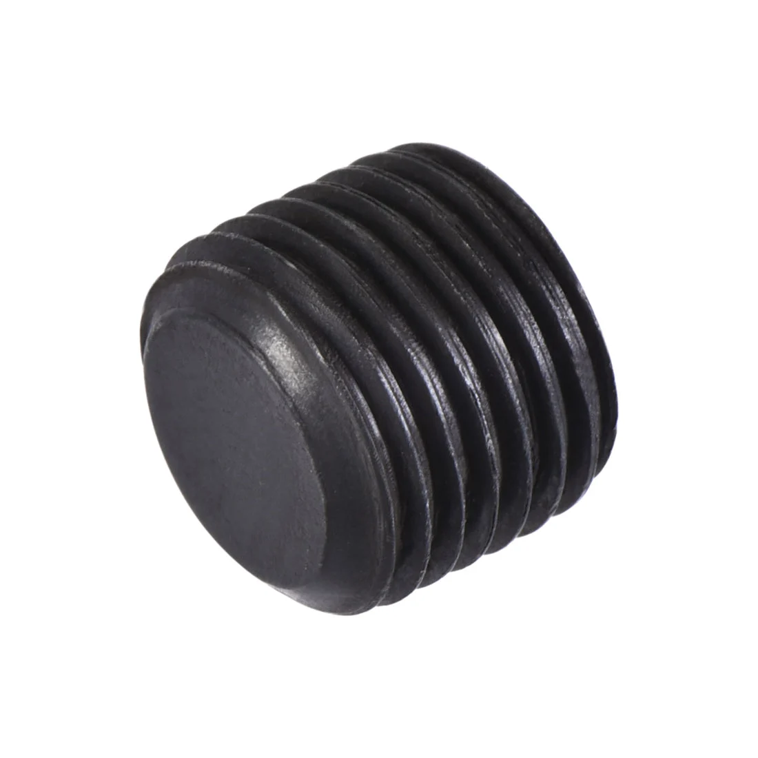 Uxcell Carbon Steel Internal Hex M10x1.5 Male Thread Socket Pipe Plug Black 20Pcs