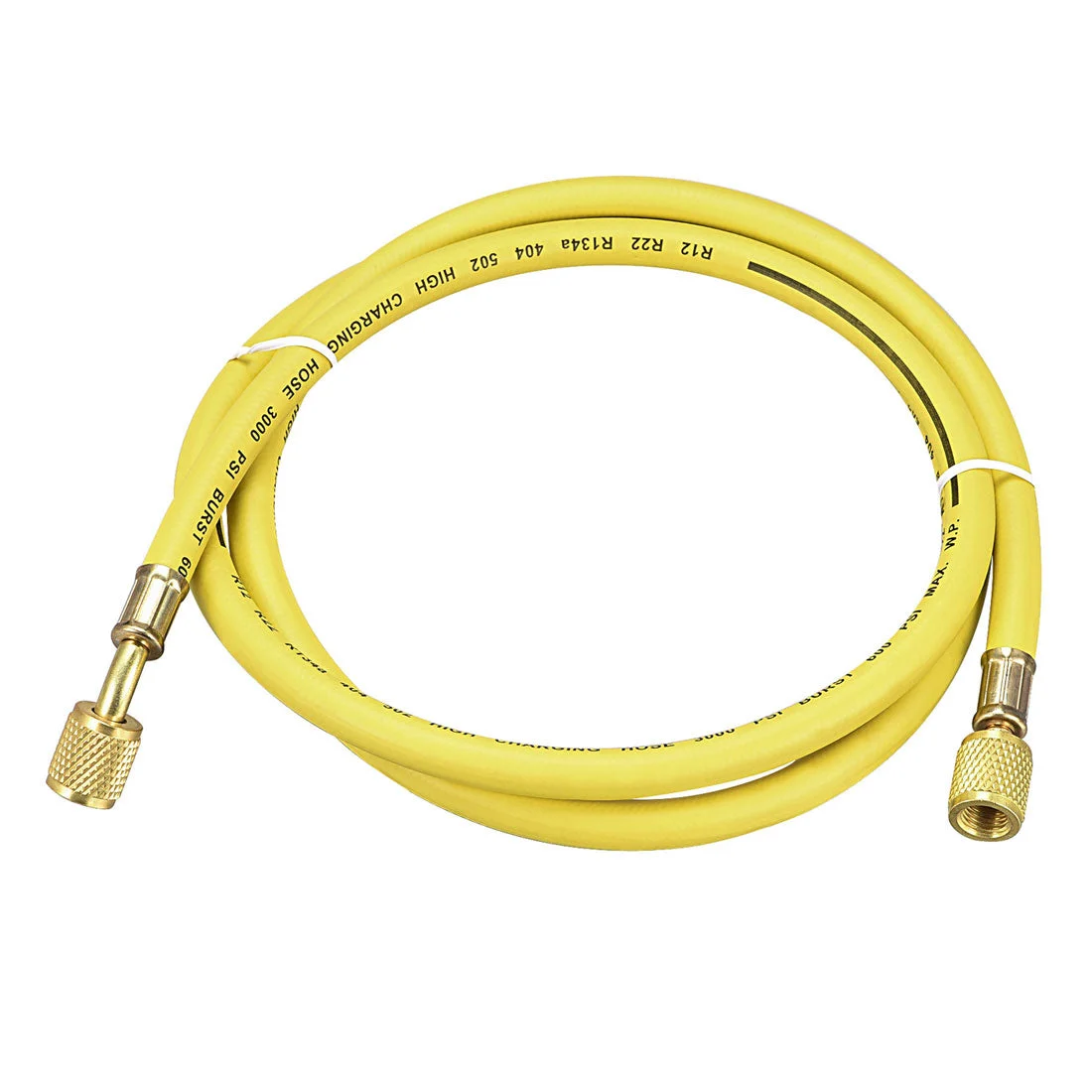 Uxcell Refrigerant Charging Hose, with Copper Plating Connector, for Automotive or Home HVAC Air Conditioner Refrigeration Maintenance