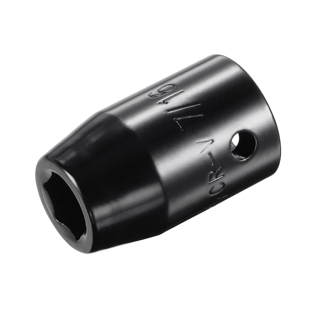 Uxcell Square Drive 6-Point Impact Socket, CR-V Steel, Shallow SAE Sizes